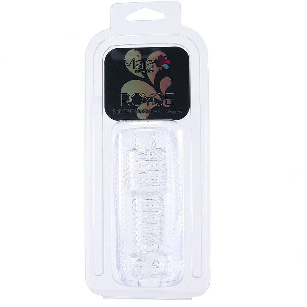 Royce Crystal Masturbator in Clear Male Masturbators > Pocket Strokers