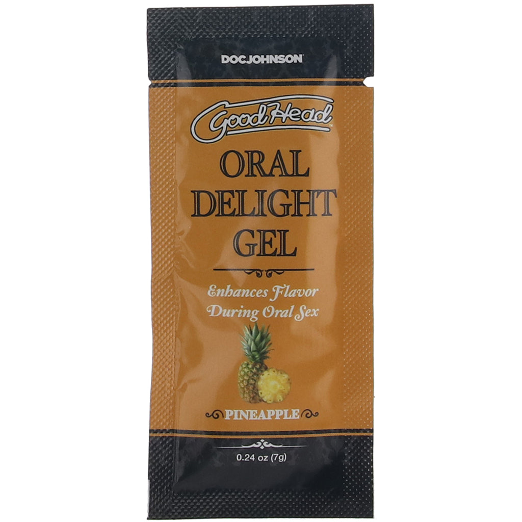 GoodHead Oral Delight Gel .24oz in Pineapple Lubes and Lotions > Sexual Stimulants