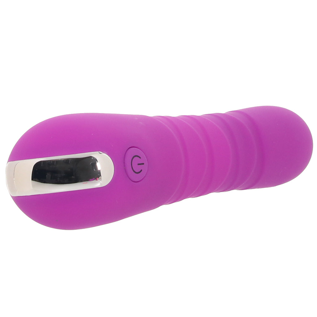 Bang! Thrusting Silicone Vibe in Purple Vibrators > G-Spot Vibrators