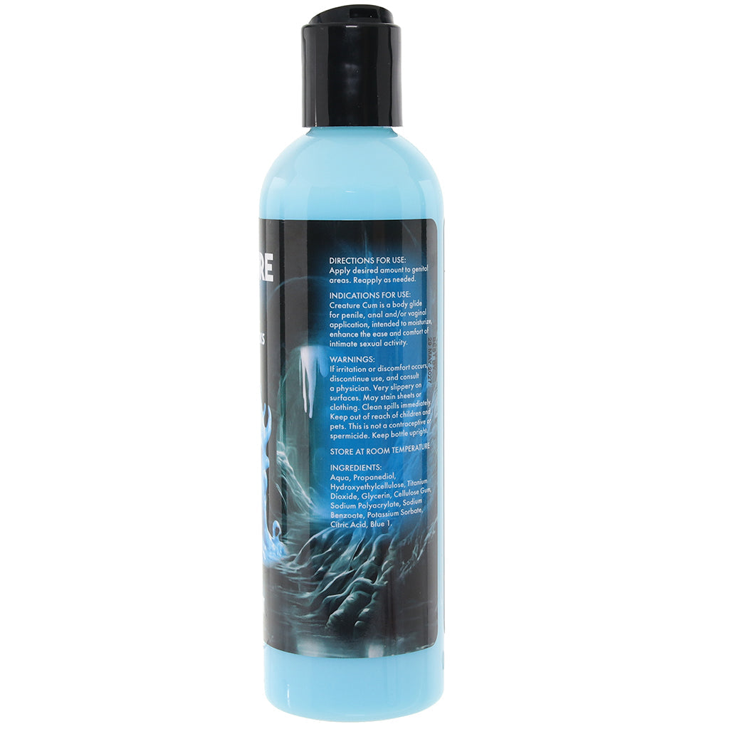 Creature Cum Water-Based Blue Lube in 8oz/237ml Shop by Brand > Creature Cocks