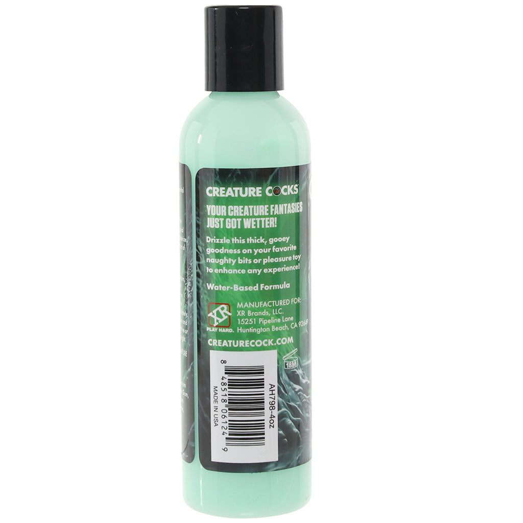 Creature Cum Water-Based Green Lube in 4oz/118ml Shop by Brand > Creature Cocks