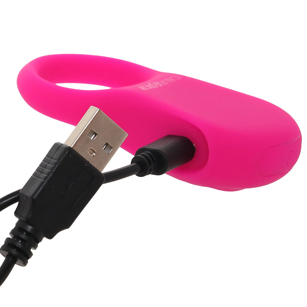 Basic Essentials Ridge Rider Vibrating Cock Ring