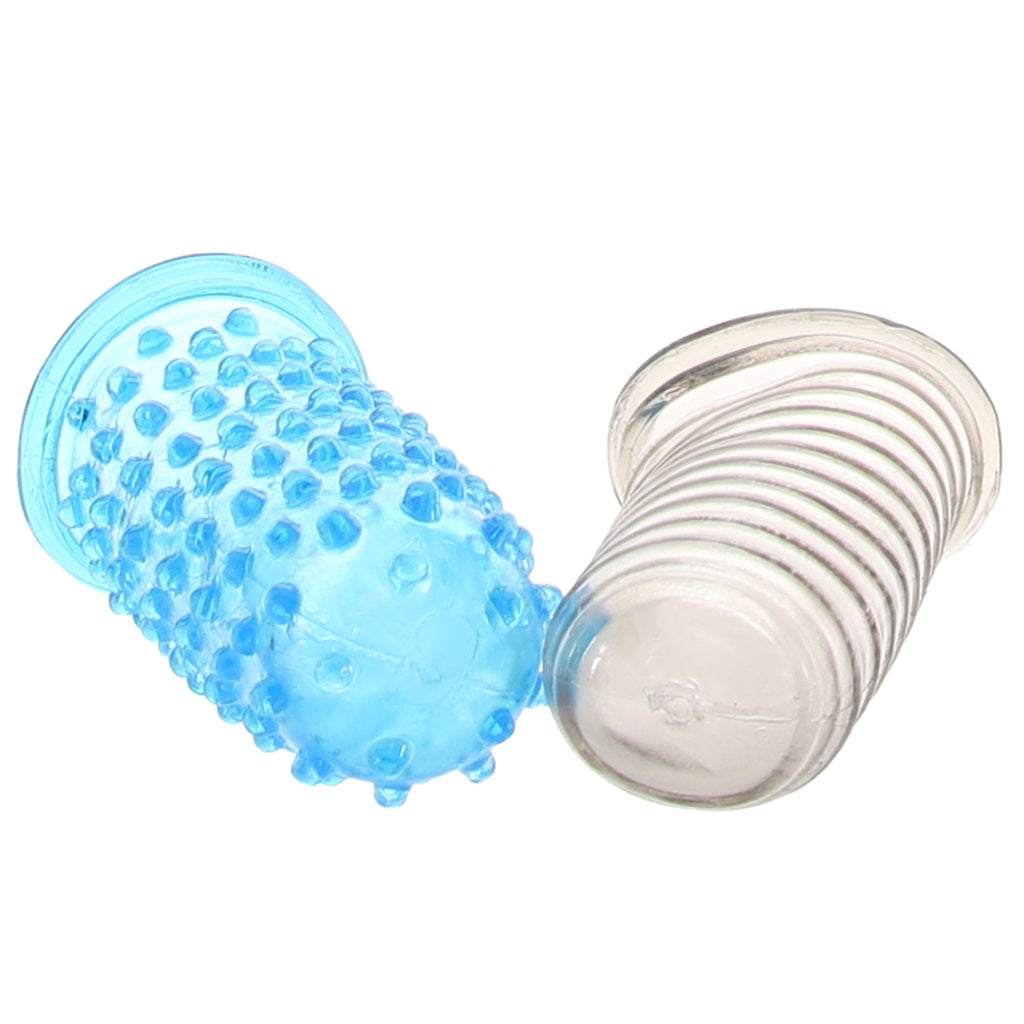 Blue Line 2-Pack Anal Finger Sleeves Anal Sex Toys > Anal Starter Toys