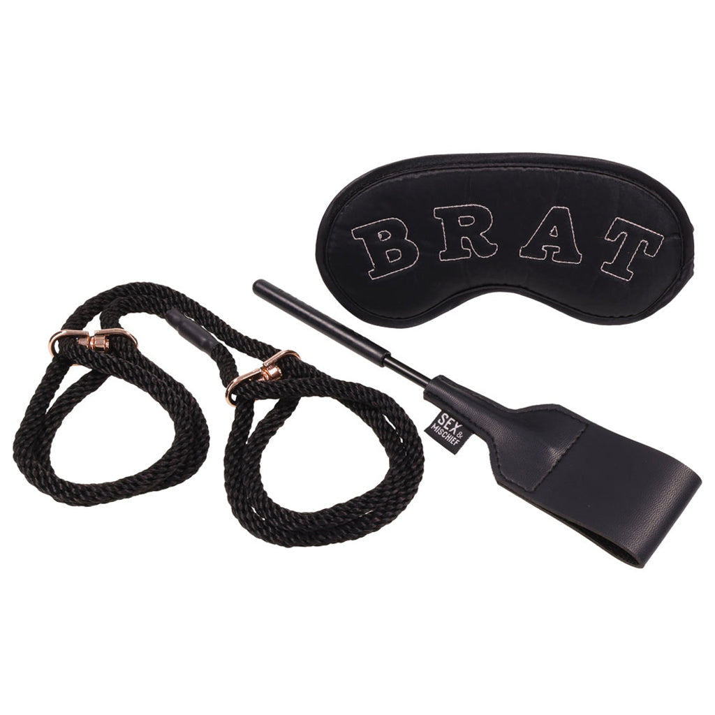 Sex & Mischief Knotty Brat Bondage Kit Bondage and Fetish > Starter BDSM Kits