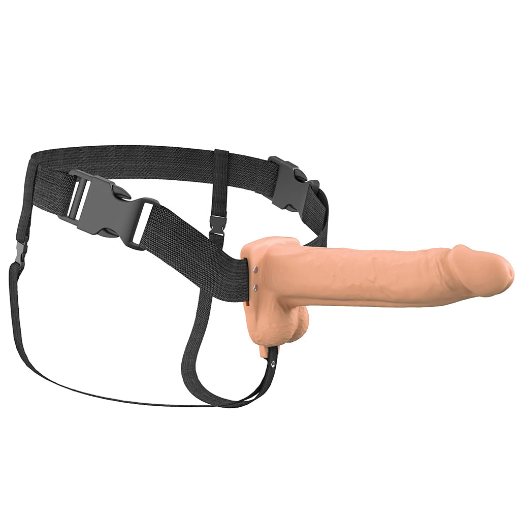 Fantasy X-tensions 8 Inch Hollow Strap-On Vibe in Light Male Enhancement > Extenders and Sleeves