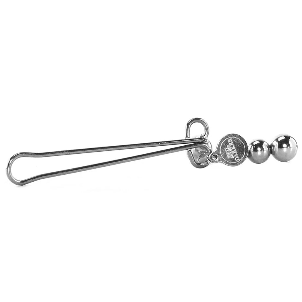 Just Sensation Beaded Clitoral Clamp Bondage and Fetish > Nipple Stimulators & Clamps