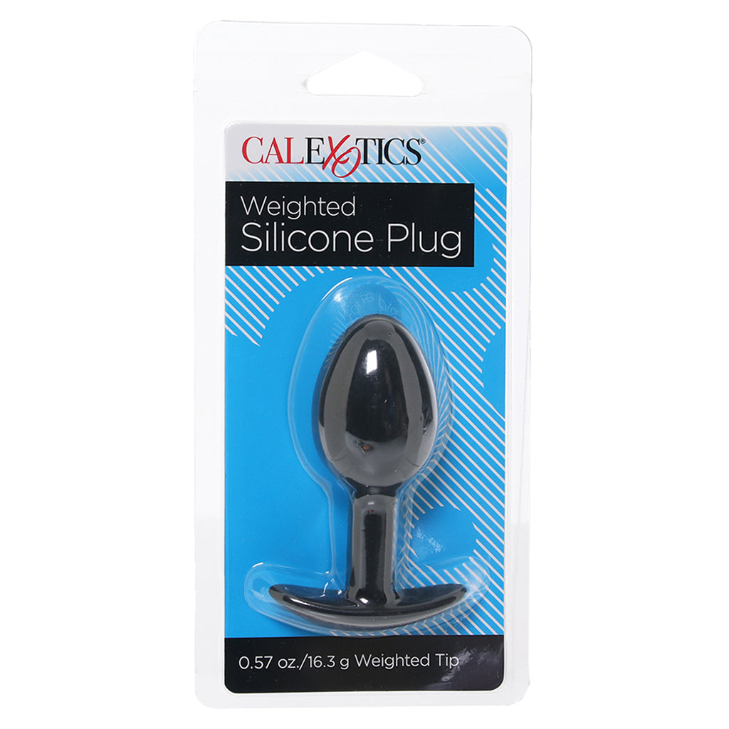 Weighted Silicone Plug Anal Sex Toys > Butt Plugs