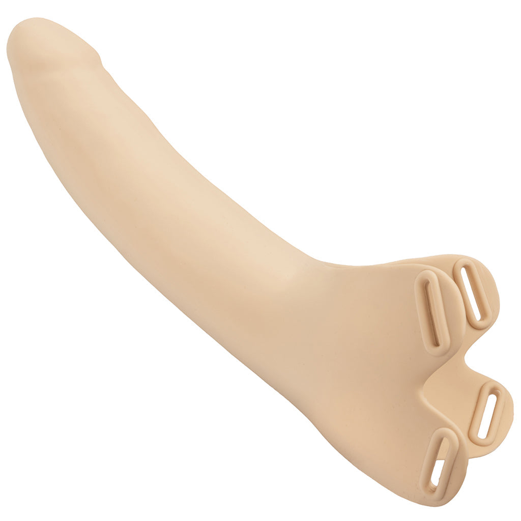 Accommodator Silicone Chin Strap Dildo in Ivory Dildo Sex Toys > Strap-On and Harnesses