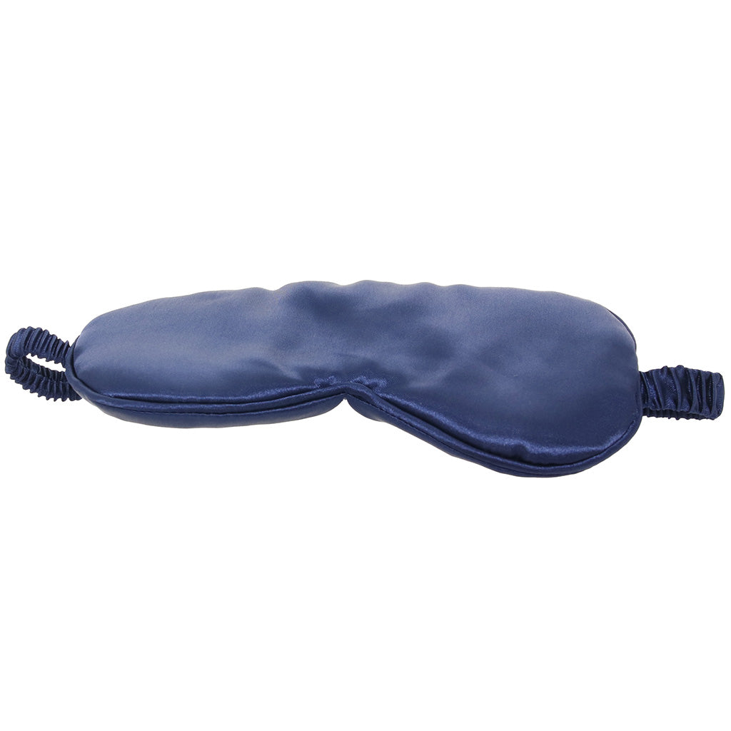 Ouch! Satin Blindfold in Navy Blue Bondage and Fetish > Pleasure Masks and Dress Up Play
