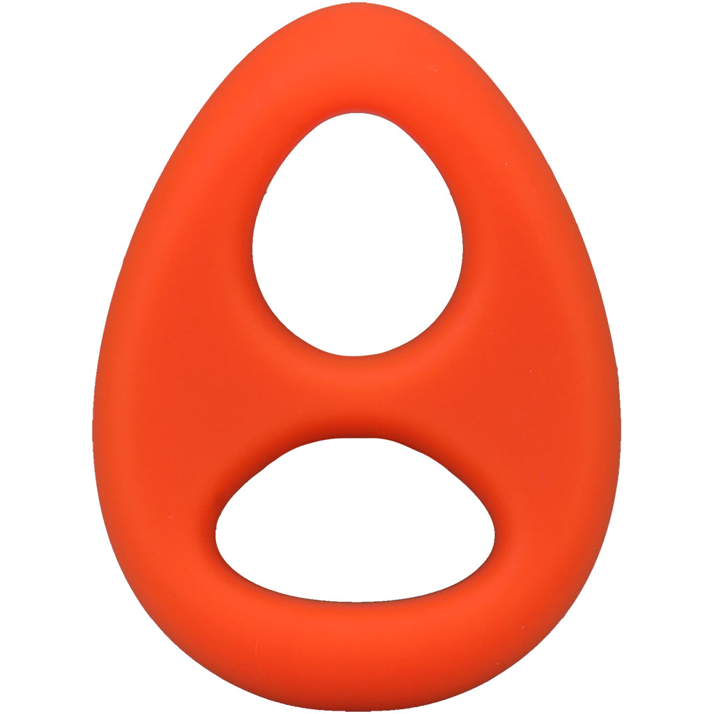 Rock Solid The Code C-Ring and Bandana Set in Orange Cock Rings