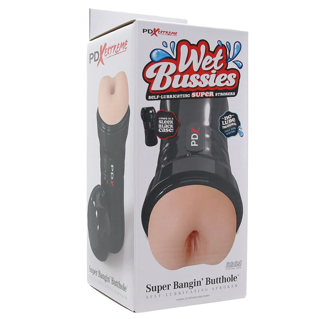 PDX Wet Bussies Super Bangin' Butthole Stroker in Light Male Masturbators > Realistic Butts