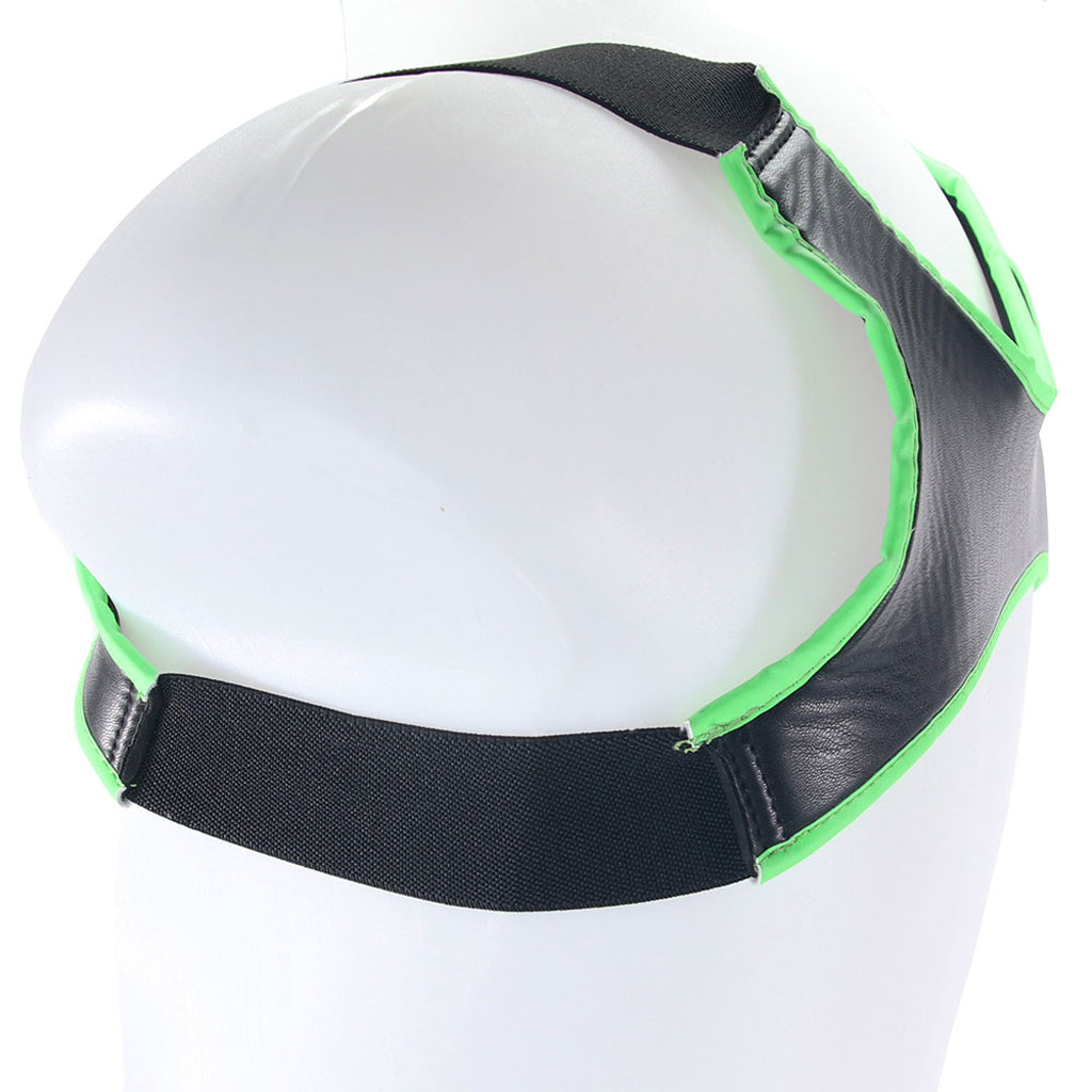 Ouch! Glow In The Dark Neoprene Harness /XL Bondage and Fetish > Men's Bondage Wear