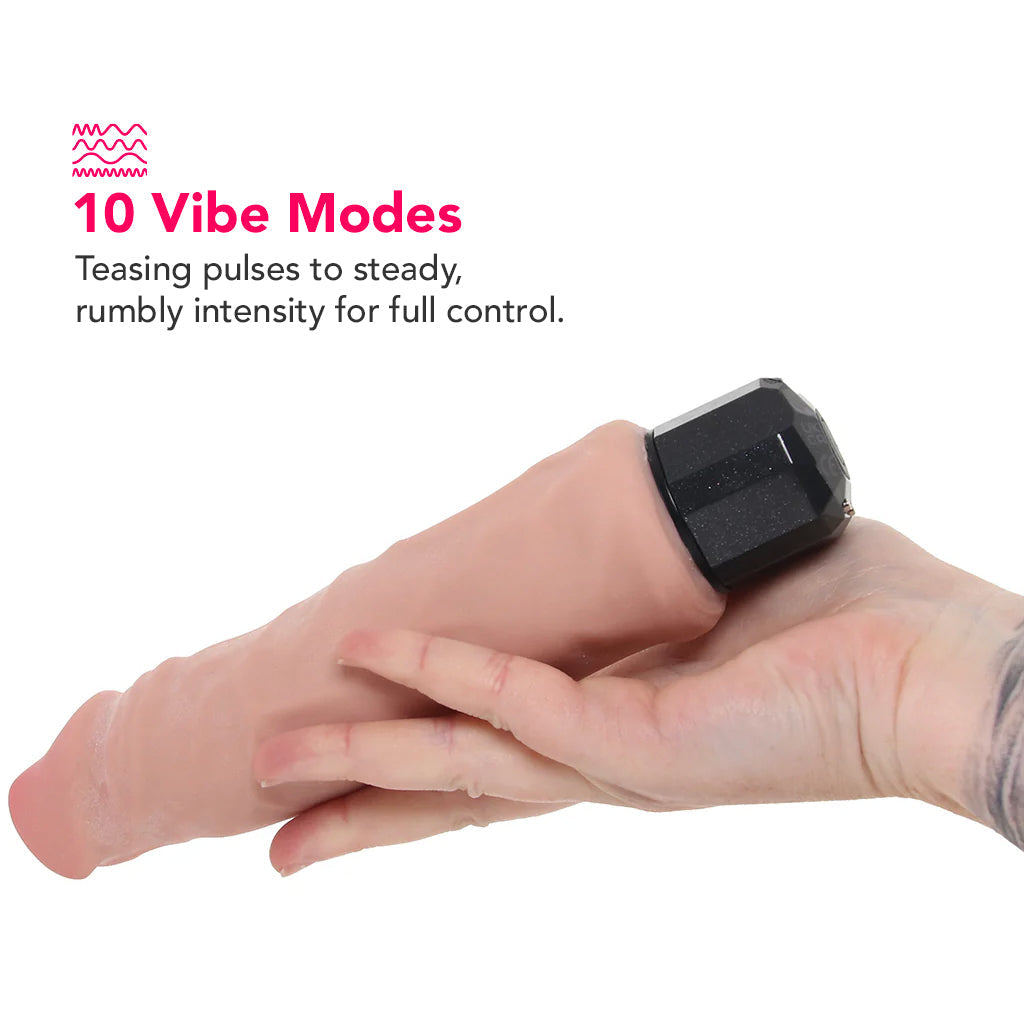 Au Naturel Big Easy 9 Inch Realistic Vibe Vibrators > Realistic Vibrator Dildos