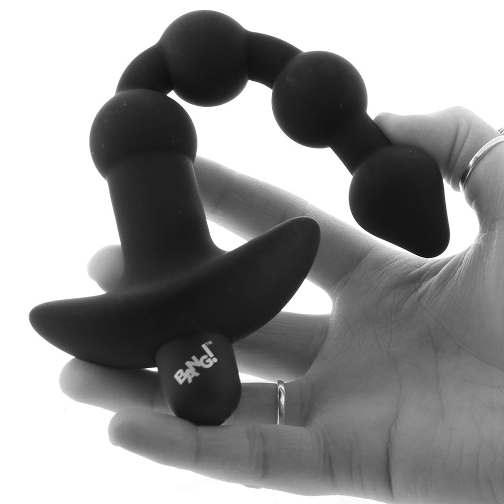 Bang! Vibrating Anal Beads in Black Anal Sex Toys > Anal Beads