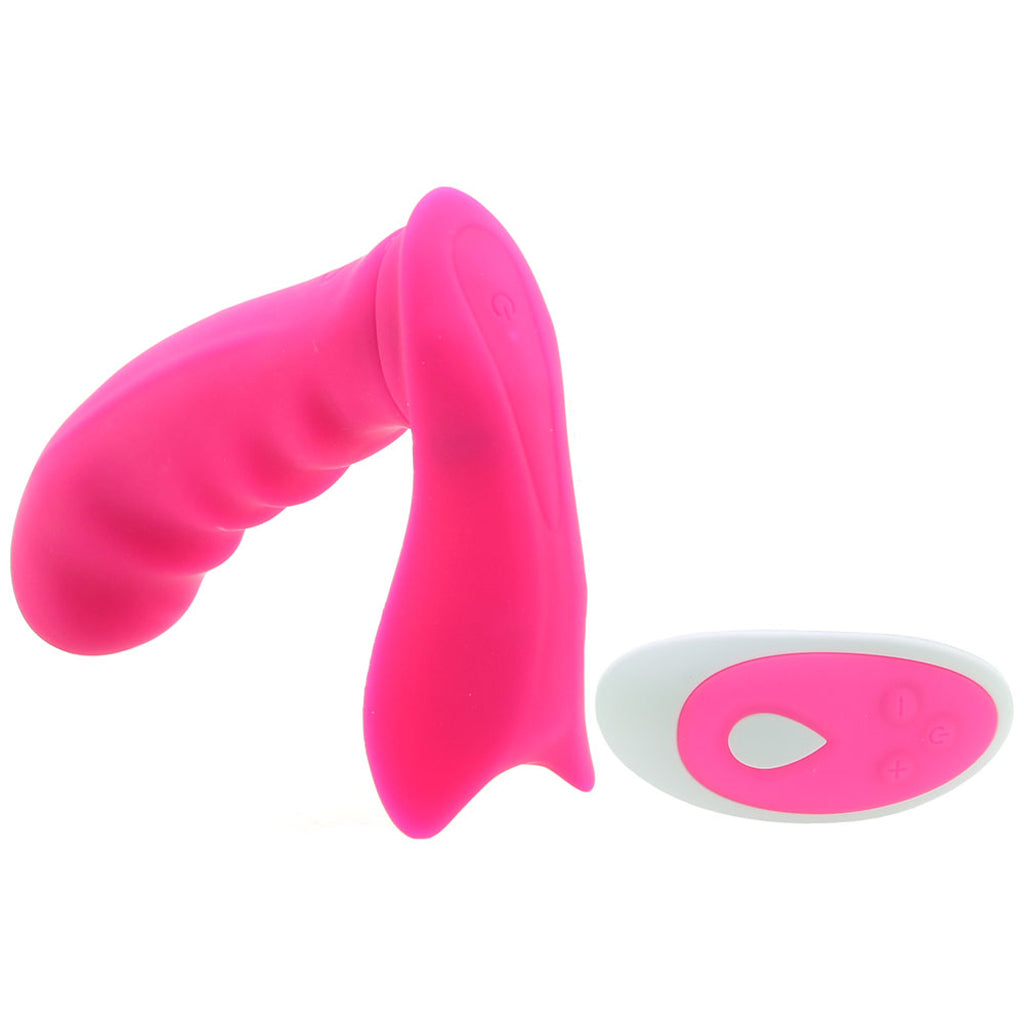 OMG Plaisir Wearable Clitoral & G-spot Vibe in Pink Vibrators > Wearable & Panty Vibrators