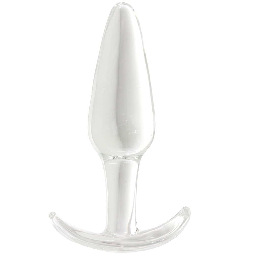 Clarity Utopian Floret Glass Butt Plug