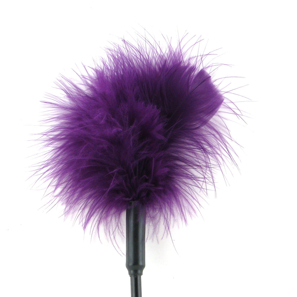 Feather Tickler 7 Inch in Purple Bondage and Fetish > Tools & Accessories