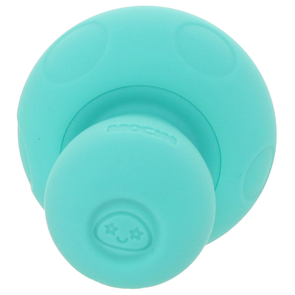 Mochi Silicone Mushroom Mini Vibe in Teal Vibrators > Clitoral Stimulators