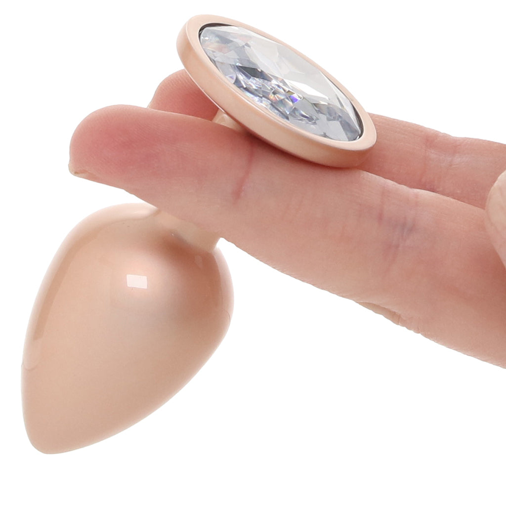 Rear Assets 3 Piece Metal Butt Plug Kit in Champagne Anal Sex Toys > Butt Plugs