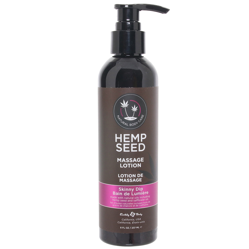 Hemp Seed Massage Lotion 8oz/237ml in Skinny Dip Sensual Love > Massage