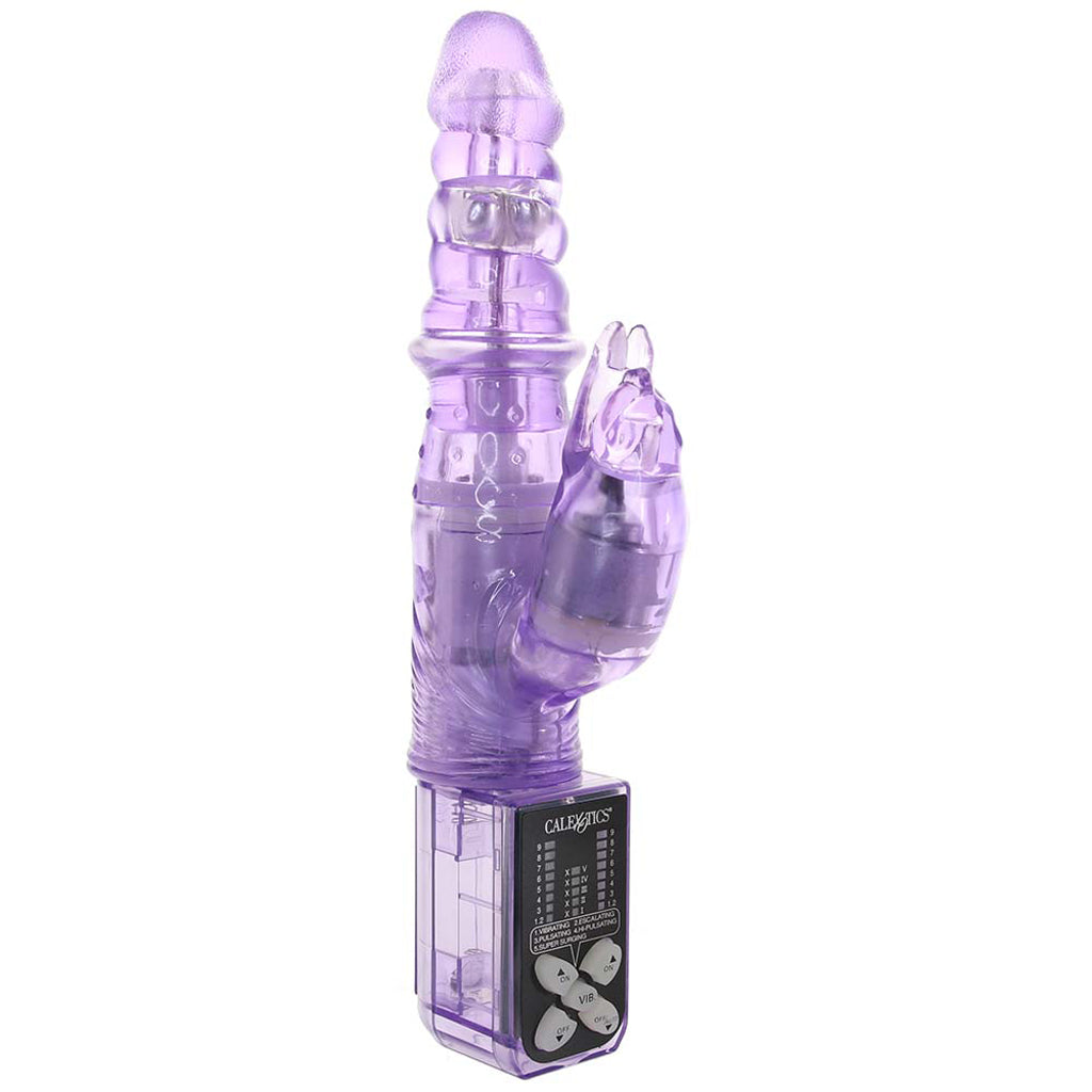 Purring Thrusting Panther Vibe in Purple Vibrators > Rabbit Vibrators