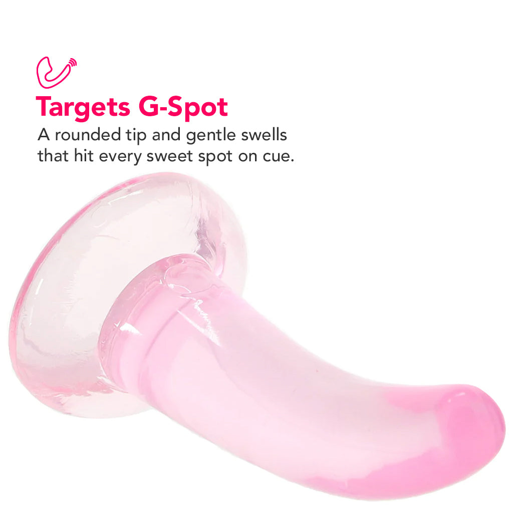 RealRock 5 Inch Slim Dildo in Pink Dildo Sex Toys > Anal Dildos