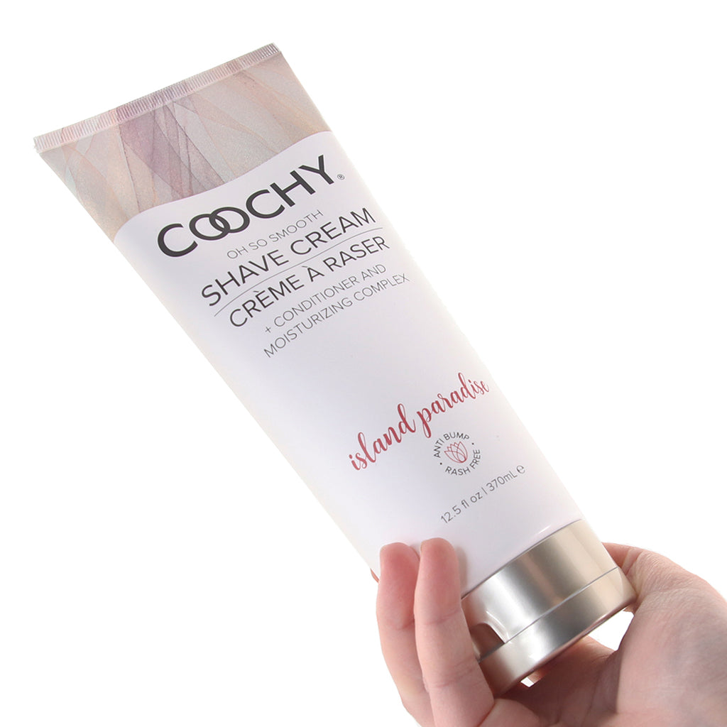 Coochy Shave Cream 12.5oz/370ml in Island Paradise Lubes and Lotions > Hair & Skincare