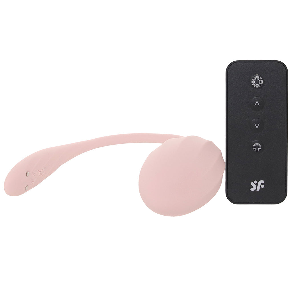 Satisfyer Ribbed Petal Wearable Vibe in Rose Vibrators > Wearable & Panty Vibrators