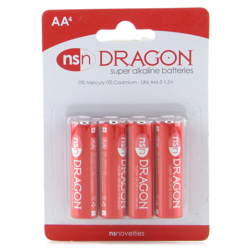 Dragon Super Alkaline Battery 4 Pack in AA Batteries