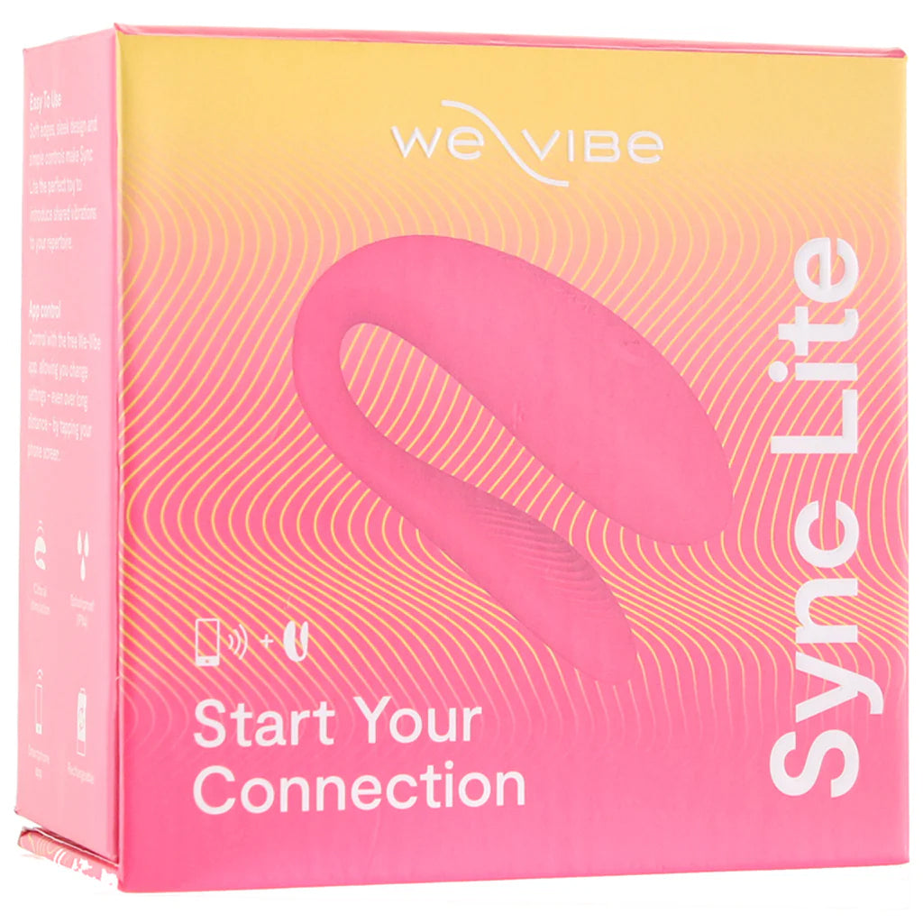 We-Vibe Sync Lite Couple's Vibe in Pink Vibrators > G-Spot Vibrators