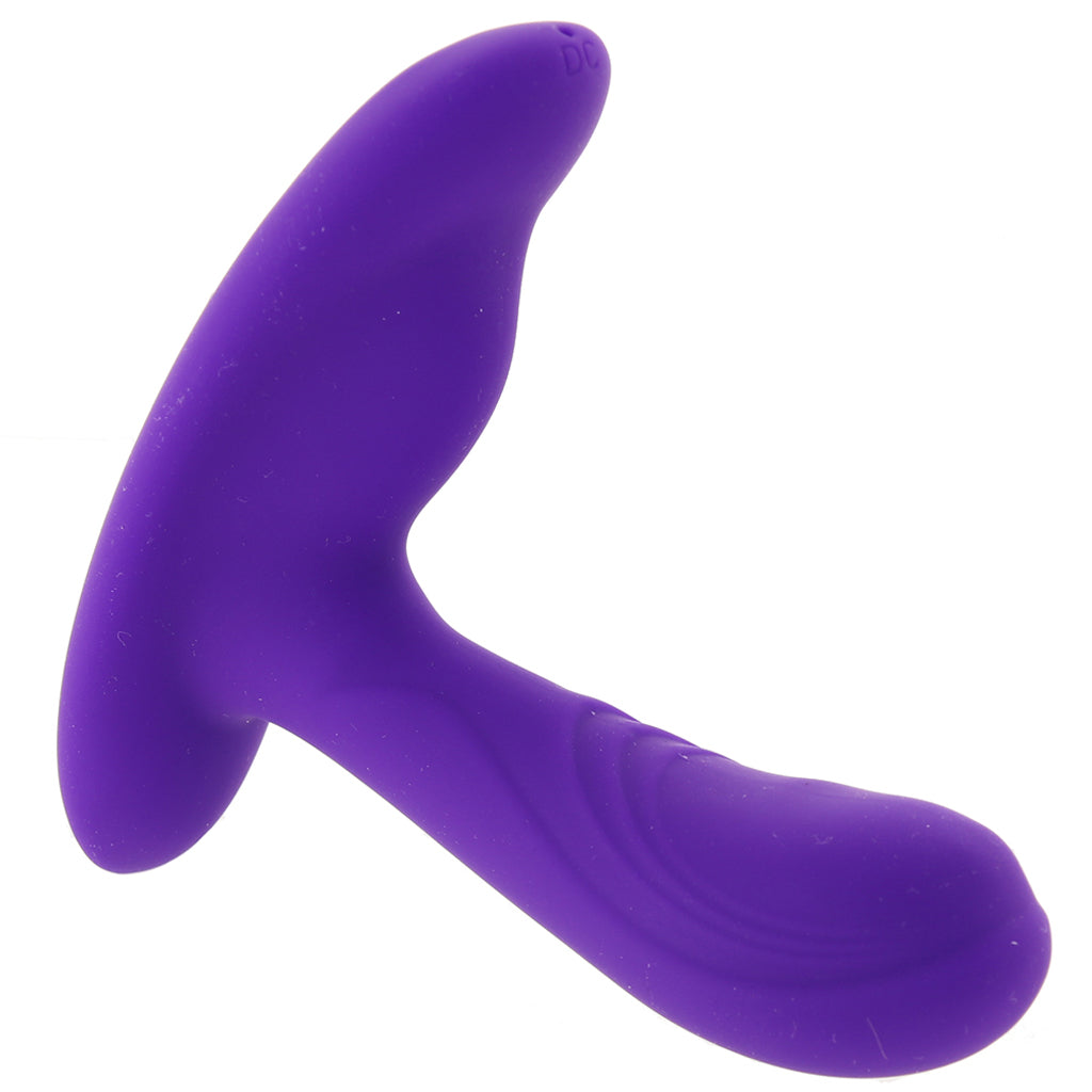 Silicone Remote PinPoint Pleaser P-Spot Vibe in Purple Anal Sex Toys > Prostate Massagers
