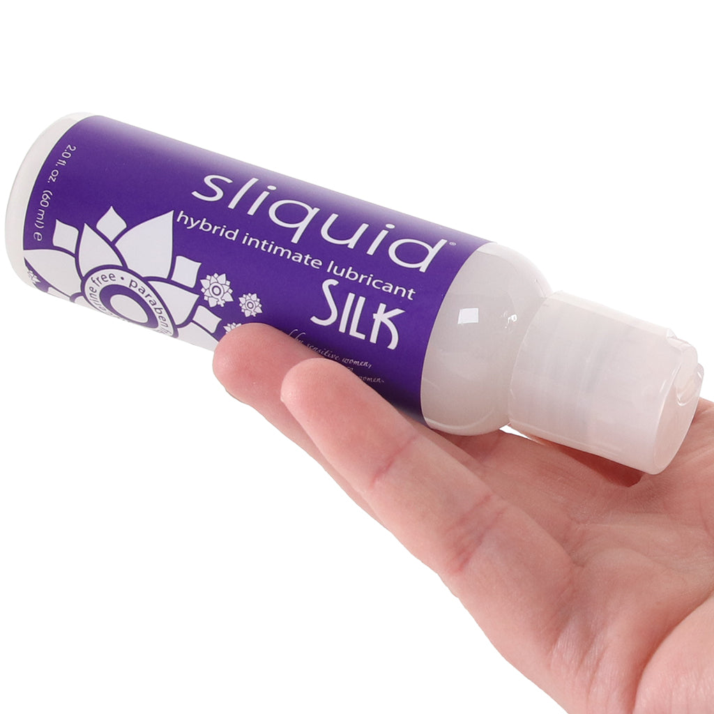 Silk Hybrid Intimate Lubricant in 2oz/60 ml Lubes and Lotions > Hybrid Lubricants
