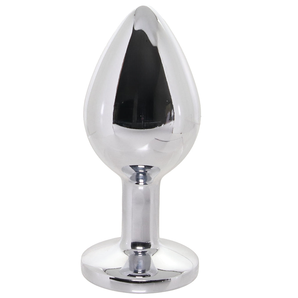 Rear Assets Medium Pink Gem Plug Anal Sex Toys > Butt Plugs