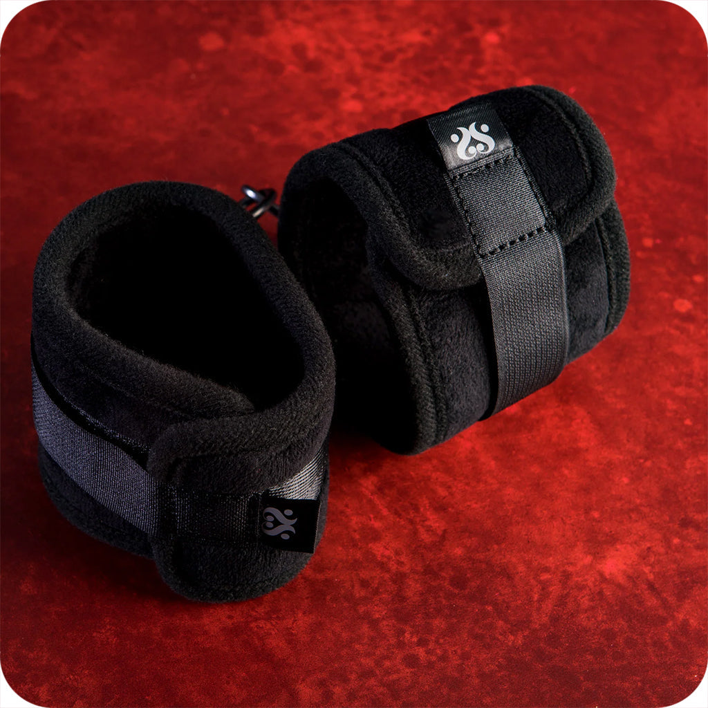 Sei Mio Sensually Secured Wrist Restraints Bondage and Fetish > Wrist and Ankle Cuffs