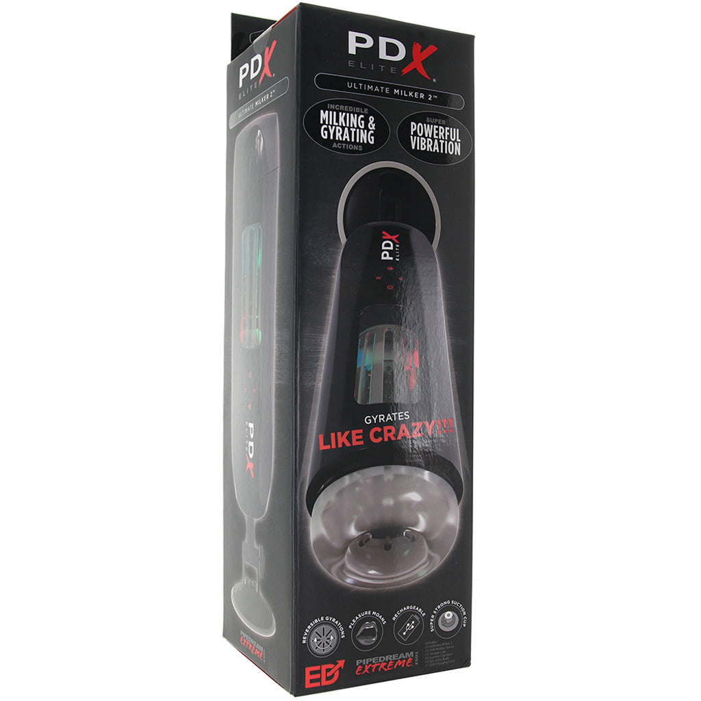PDX Elite Ultimate Milker 2 Male Masturbators > Vibrating