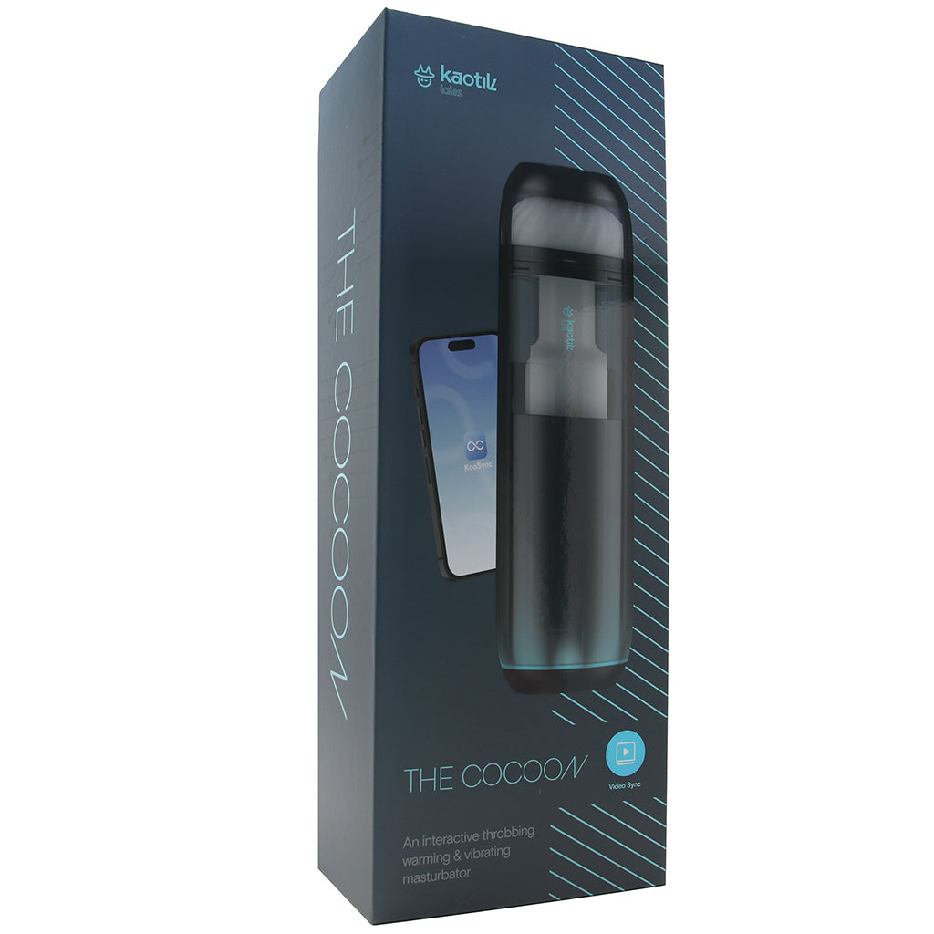 Kaotik Labs The Cocoon Warming & Vibrating Masturbator Male Masturbators > Auto Strokers