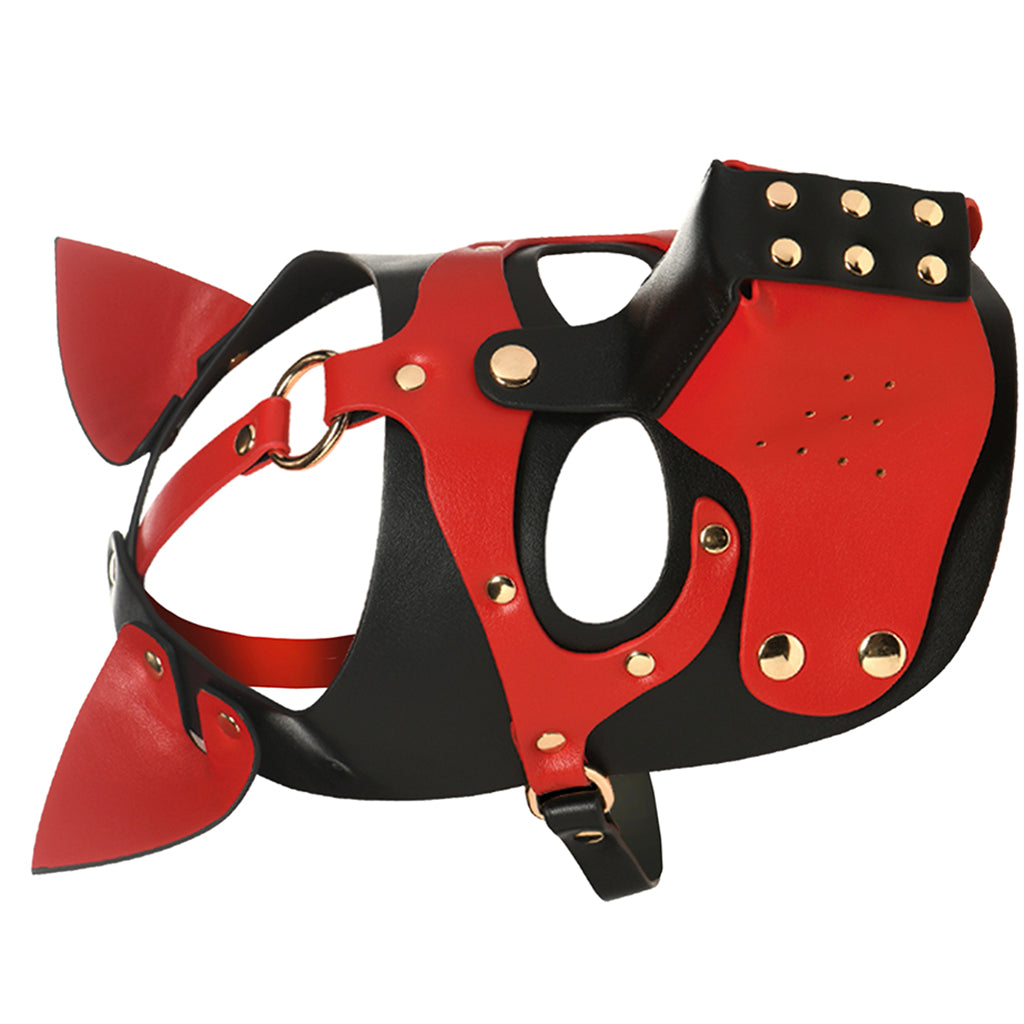 Master Series Hound Hood with Muzzle Bondage and Fetish > Pleasure Masks and Dress Up Play
