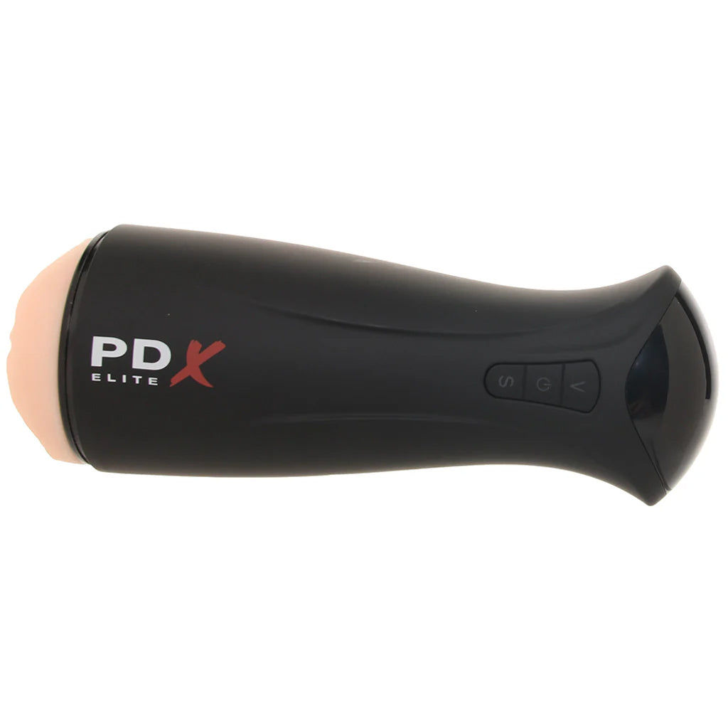 PDX Elite F*ck-Gasm Auto Suction Stroker in Light Male Masturbators > Auto Strokers