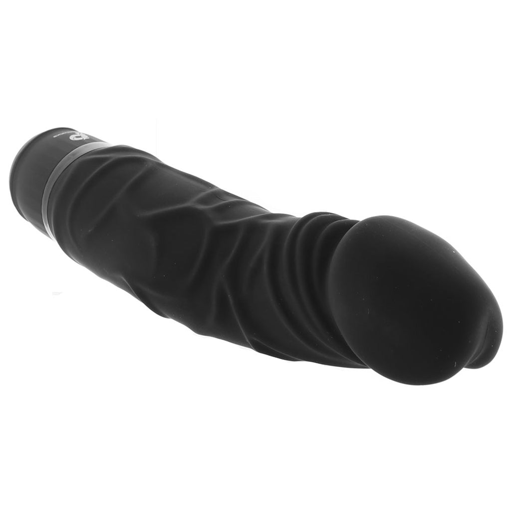 PowerCock 6.5 Inch Realistic Vibe in Black Vibrators > Realistic Vibrator Dildos