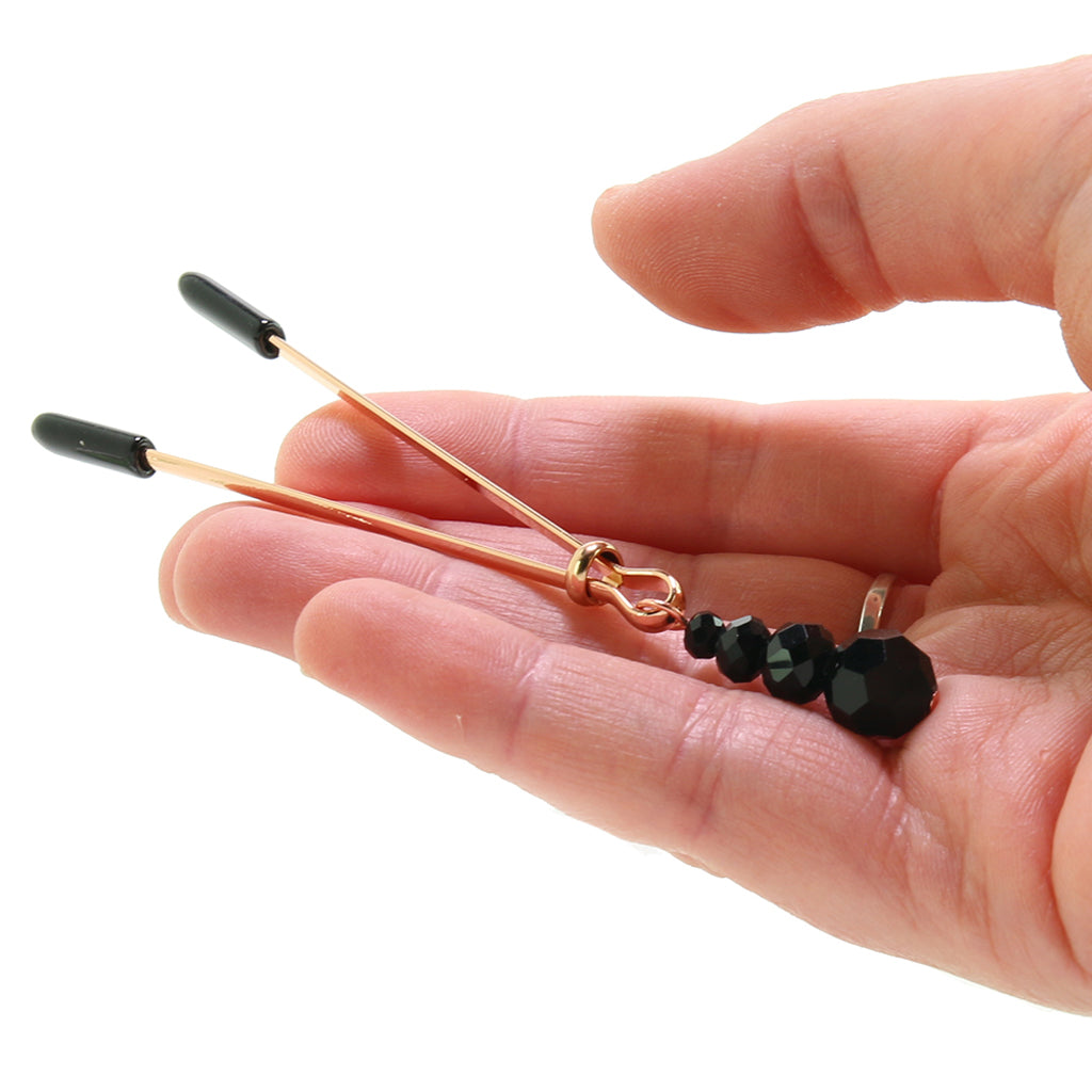 Frederick's of Hollywood Beaded Nipple Clamps Bondage and Fetish > Nipple Stimulators & Clamps