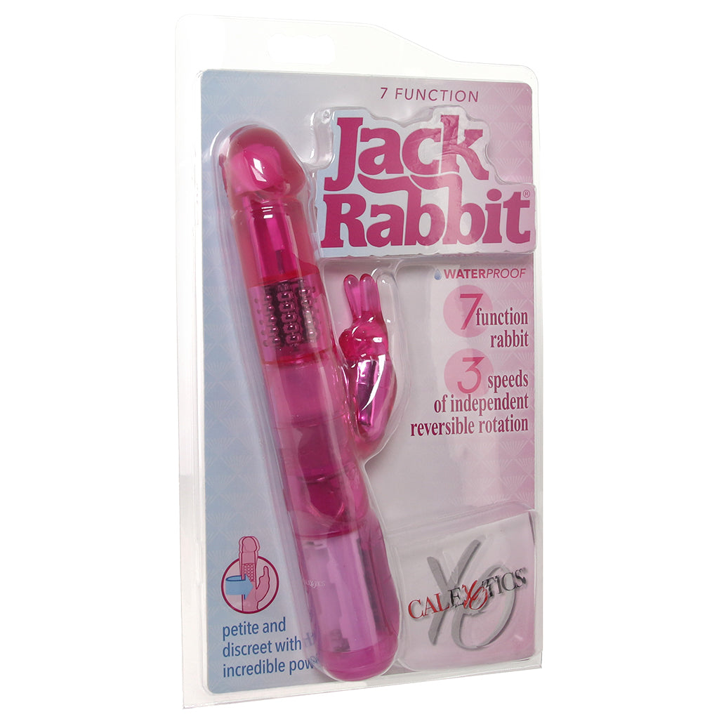 7 Function Jack Rabbit Vibe in Pink Vibrators > Rabbit Vibrators
