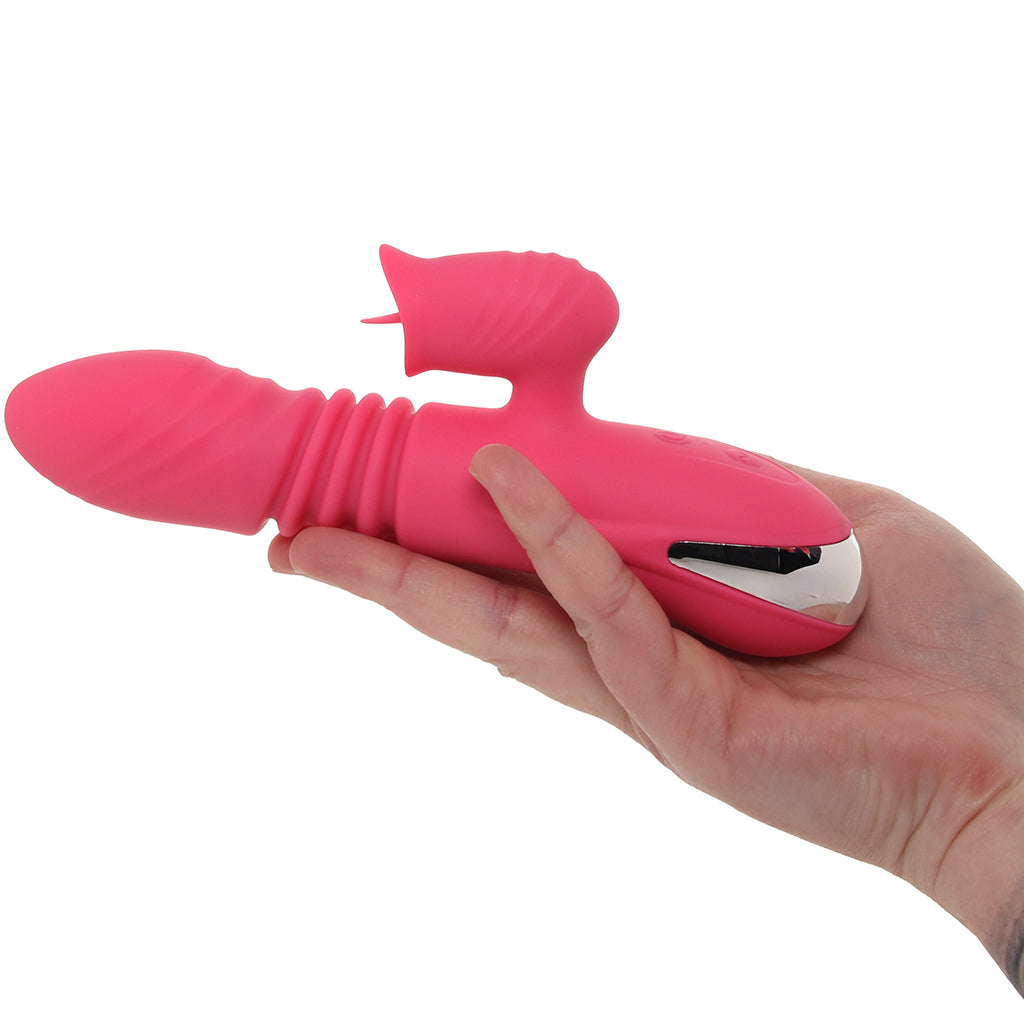 Intruder Heat-Up Thruster & Licking Rabbit Vibe Vibrators > Rabbit Vibrators