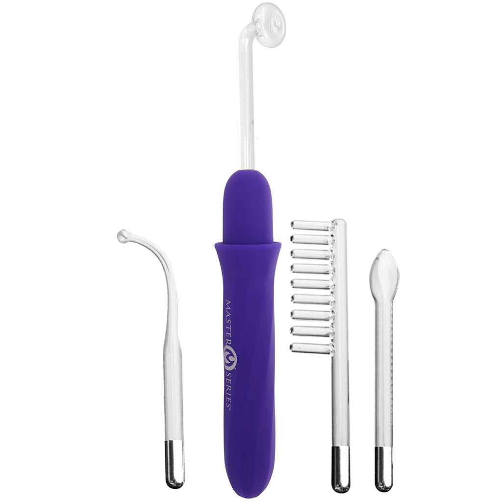 Master Series Electrawand E-Stim Set in Purple Bondage and Fetish > Electro Stim