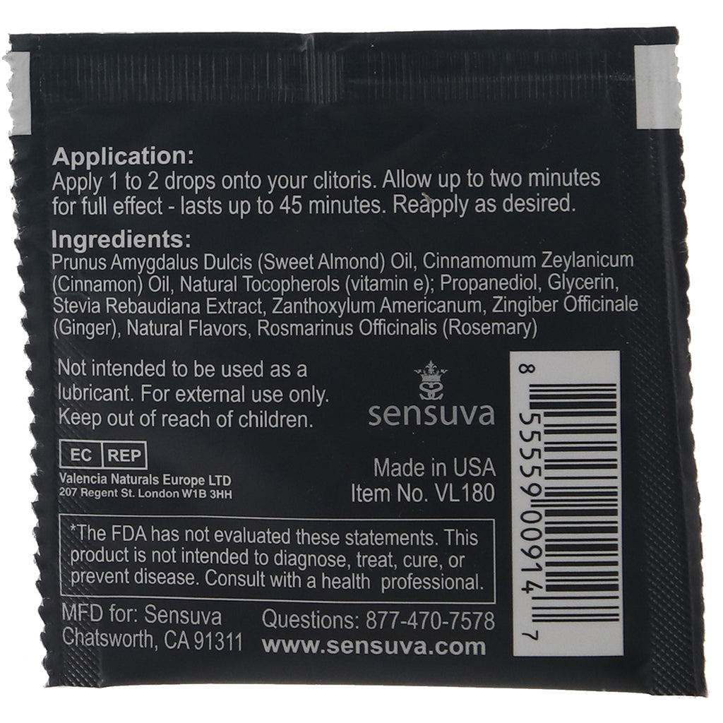 ON Natural Arousal Oil in 0.02oz/0.5ml Lubes and Lotions > Sexual Stimulants