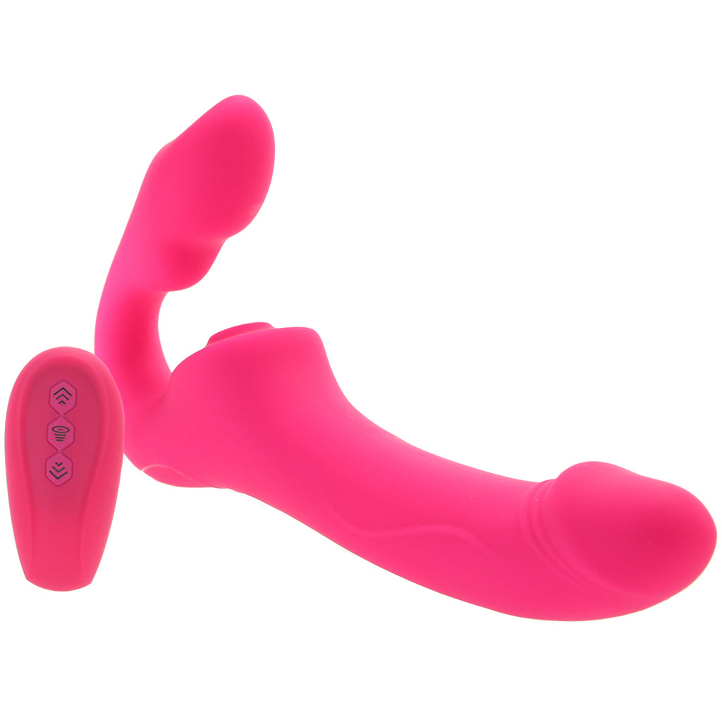 Strap U Mighty Licker Strapless Strap-On Vibe Vibrators > Strap-On & Wearable