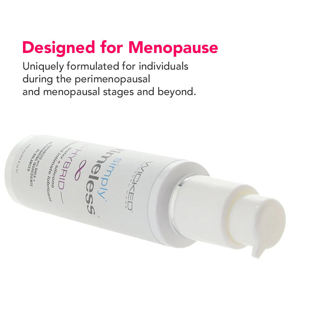 Simply Timeless for Menopause Hybrid Lube 4oz/120ml Lubes and Lotions > Hybrid Lubricants
