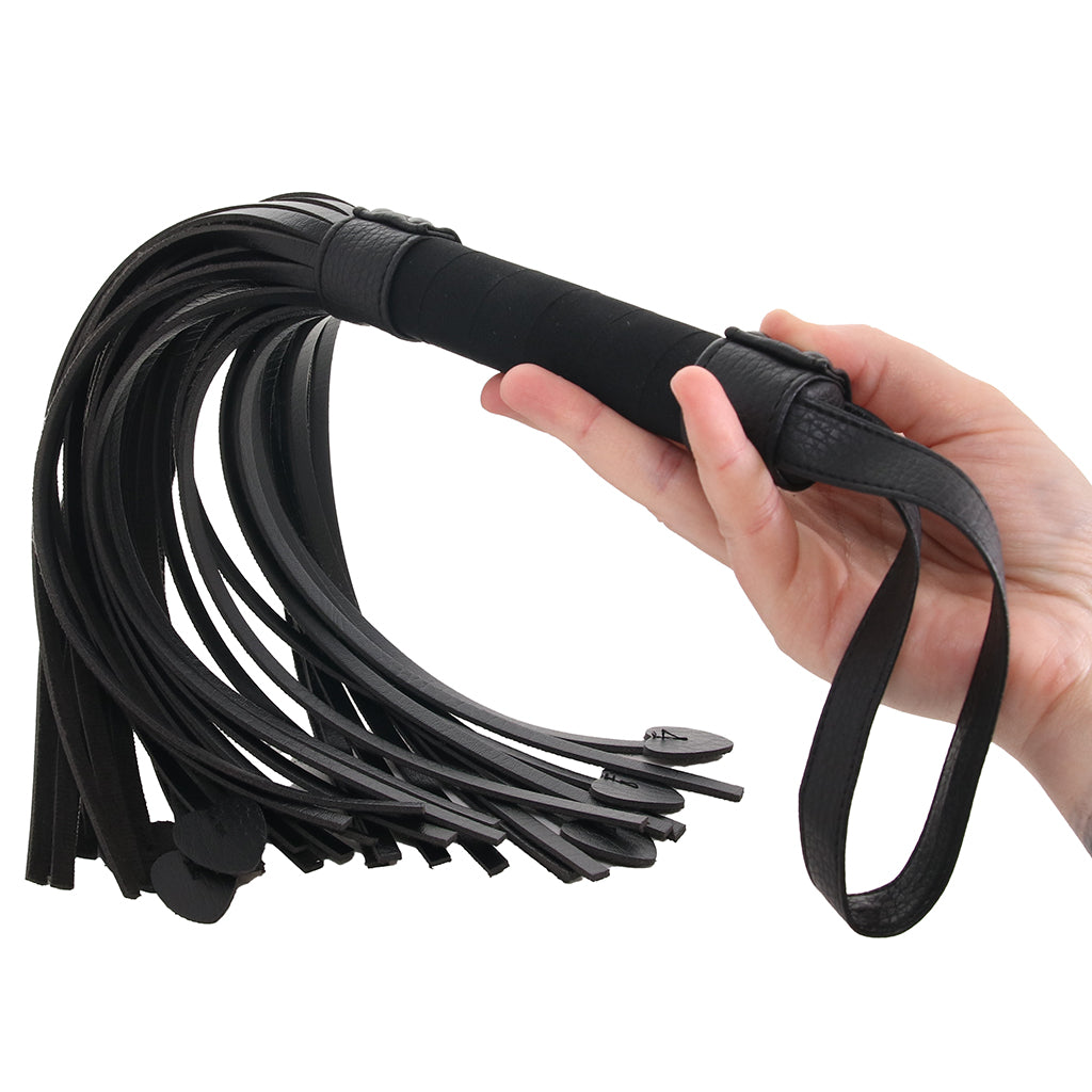 Nocturnal Collection Heart Throb Flogger Bondage and Fetish > Whips and Crops