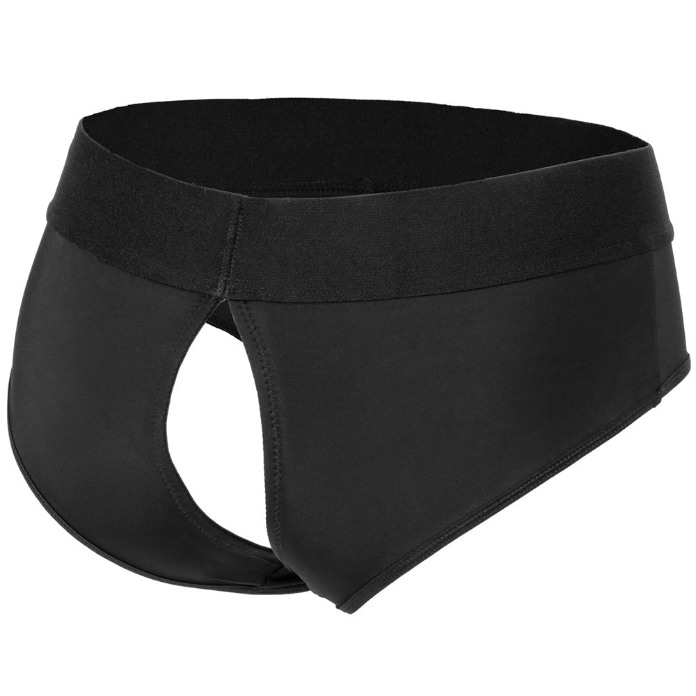 Her Royal Harness Backless Brief in 2X/3X Dildo Sex Toys > Strap-On and Harnesses