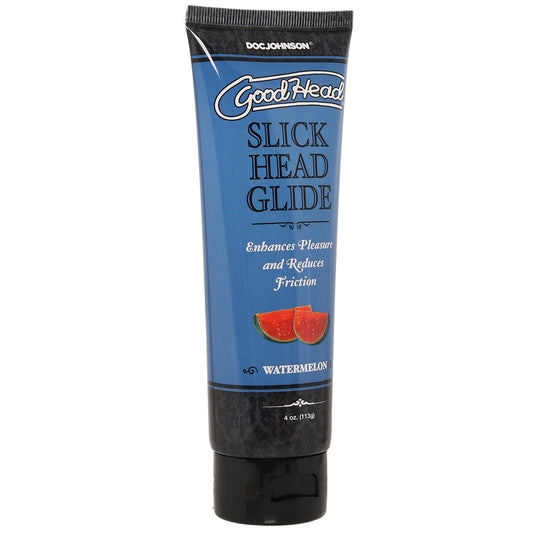 GoodHead Slick Head Glide 4oz/113g in Watermelon Lubes and Lotions > Flavored Sex Lubes