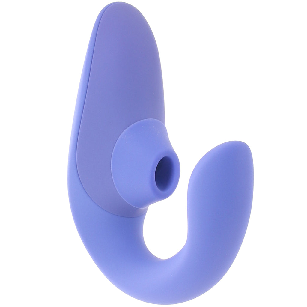 Womanizer Blend Dual Stimulator in Blue Vibrators > G-Spot Vibrators